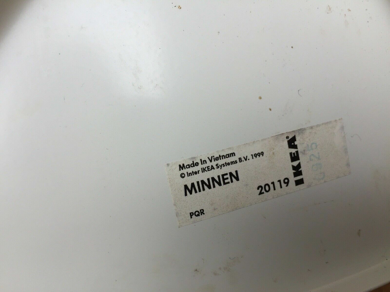 Ikea 4 X Minnen Childs white metal chairs Great For Nursery Oferty wartości