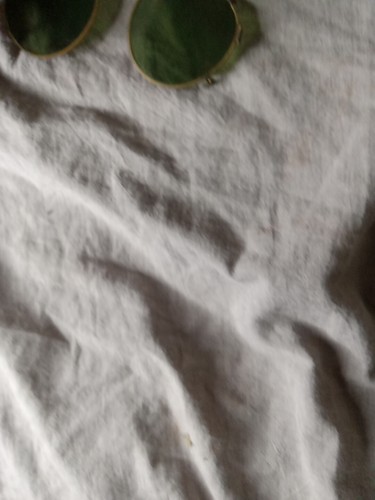 Konvolut Vintage grüne Gläser goldfarbenes Gestell Clip auf Sonnenbrille - Bild 5 von 9