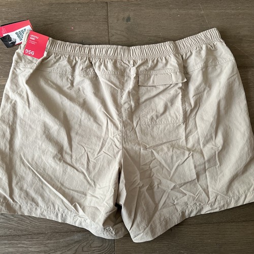 Men’s DSG TWITCH + ALLISON 6” NYLON SHORTS KHAKI SIZE 2XL - Picture 3 of 3