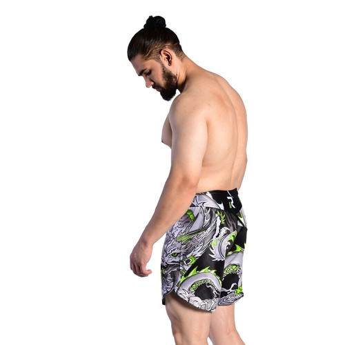 MMA Jiu Jitsu Nogi Compression Shorts - BJJ Grappling & Training Wear For Men - 第 4/4 張圖片