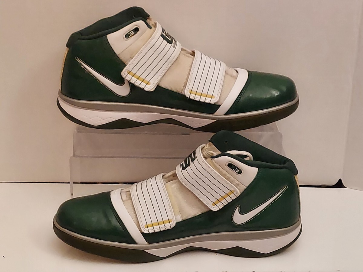 シューズ(男性用) Nike Lebron Zoom Soldier 3 SVSM Nike Zoom Soldier III SVSM Home Men's - 384535-131 - US
