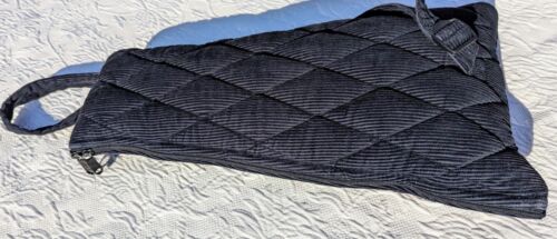 ✨ Zaino vintage Ixchel in velluto a coste con cerniera grande custodia imbottita in vetro hippie - Foto 2 di 10