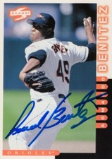98 Score Armando Benitez Auto Signatures #170 ( in person )