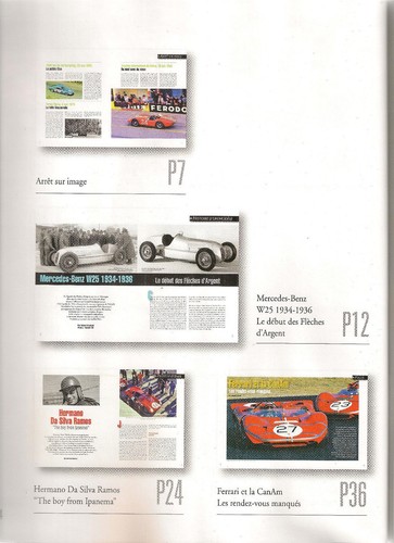 AUTODIVA 28 MERCEDES W25 1934 1936 INALTERA HERMANO DA SILVA RAMOS FERRARI CANAM - Imagen 2 de 2