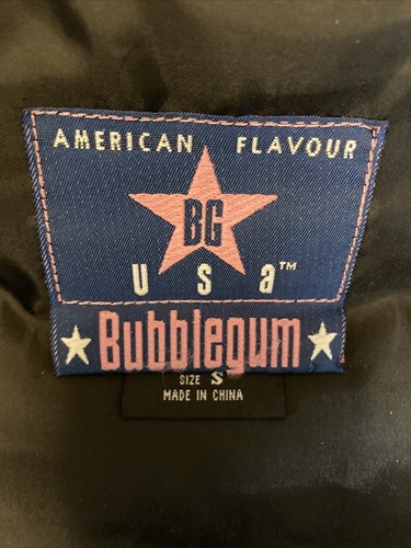 Women's American Flavour BG USA Bubblegum Puffer Vest SZ S Orange/Rust Color - Picture 5 of 10