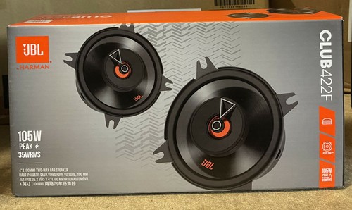 JBL 210W TOTAL 2-WAY 4 INCH 10cm CAR/VAN DOOR/SHELF COAXIAL SPEAKERS NEW PAIR - Picture 2 of 3