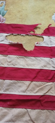 Historical 48 Star U. S. Flag, Tattered 3'x 5' - Picture 6 of 12