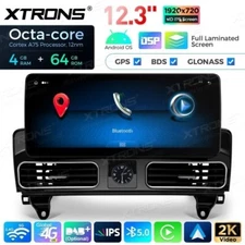 12.3" Android 13 Car Stereo 4+64G GPS Sat Nav for Mercedes-Benz W166 X166 NTG4.5/4.7
