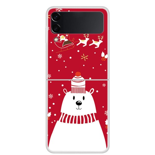 Merry Christmas Santa Claus Snowman For Samsung Galaxy Z Flip 3 4 5 6 Case Cover - Picture 28 of 28