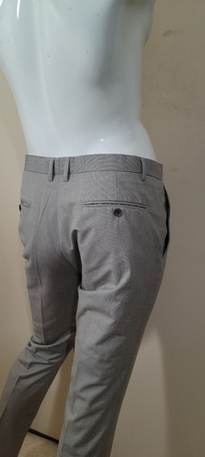 Devred Taille 44 🧡 Superbe Pantalon de costume beige gris homme polyester - Imagen 3 de 5