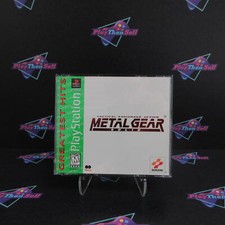 Refurbished Metal Gear Solid PS1 PlayStation 1 GH Complete - Excellent Cond