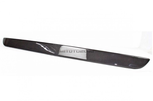 17-23 Fit For Mercedes Benz E W213 4D Sedan Rear Roof Spoiler OE Type Carbon - Picture 3 of 4