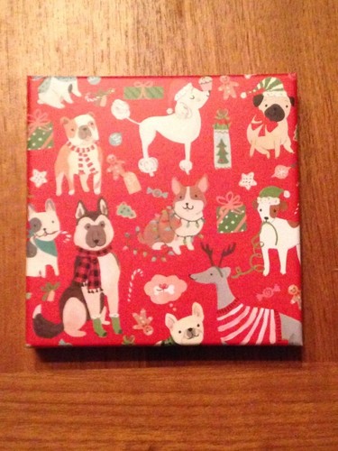 3er Set mehrere Hunderassen Weihnachten Geschenkkartenhalter - Bild 1 von 2