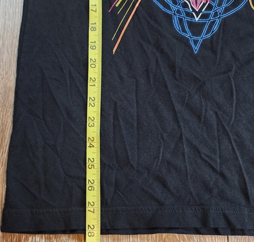 Canvas Bella Black Halestorm Tour Short Sleeve Graphic T-Shirt Unisex Medium - Picture 8 of 8
