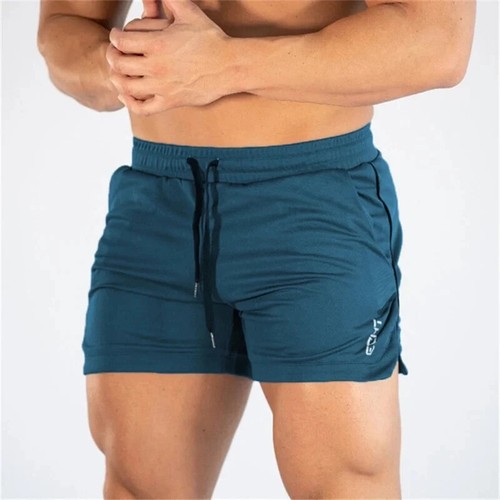 Pantalone Cortos Deportivo Fitness Hombre Playa Secado Rápido Malla Transpirable - Picture 16 of 31