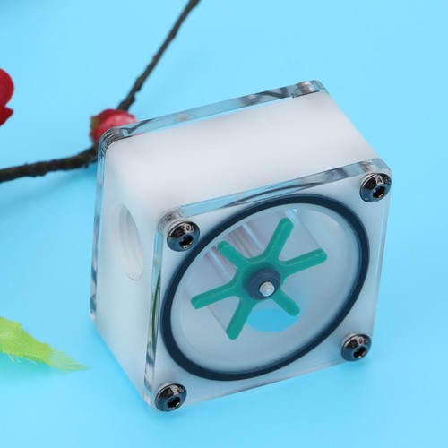 G1/4 Port 3 Impeller Water Flow Meter Indicator for PC Water Cooling System - Afbeelding 4 van 15