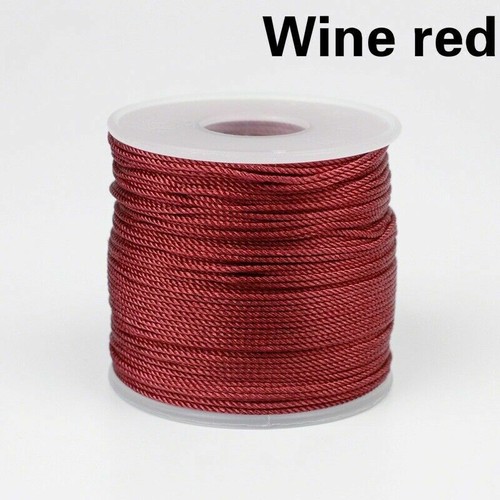 1mm DIY Braid Cord Chinese Knot Beading Rope Necklace Making Thread String - Picture 14 of 17