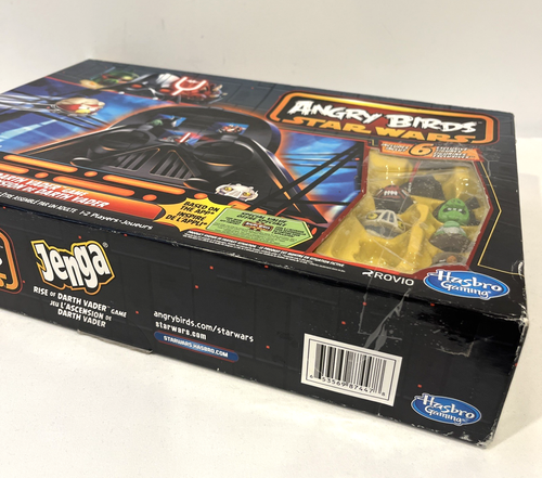 ANGRY BIRDS STAR WARS JENGA RISE OF DARTH VADER GAME W/ 6 FIGURES ROVIO HASBRO - Picture 7 of 8