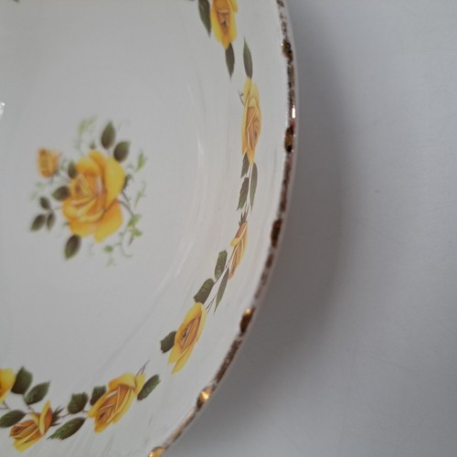 Vintage Ridgway Ironstone Golden Rose Decorative Cereal Bowl - Picture 2 of 9