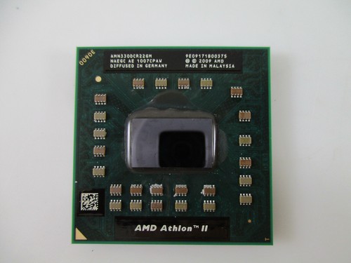CPU AMD ATHLON II DUAL-CORE MOBILE NAEGC 2.3 GHZ N330 AMN330DCR22GM ORIGINAL #0 - Imagen 1 de 2