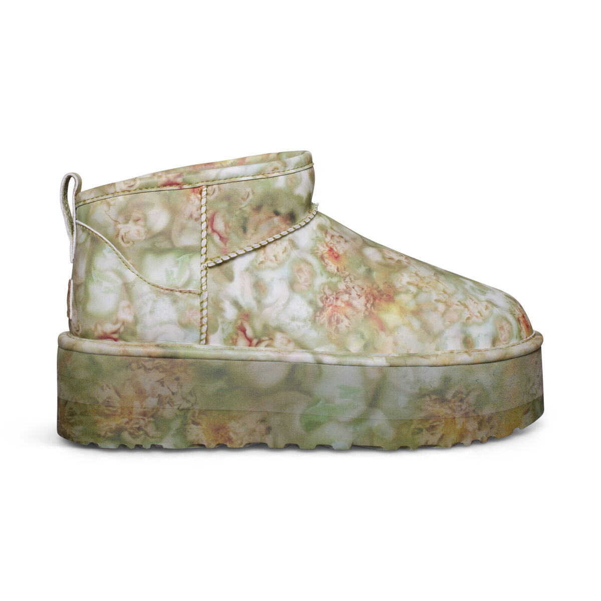 UGG X COLLINA STRADA ULTRA MINI PLATFORM GREEN FLORAL ALL UGG X COLLINA STRADA ULTRA MINI PLATFORM GREEN FLORAL ALL