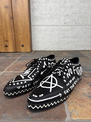 Adidas Original by Jeremy Scott JS Graffiti Slim G61080 US 10.5 Mint Black #3 - Picture 2 of 8