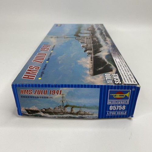 Trumpeter 1/700 HMS ZULU 1941 Modellbausatz 05758 British Destroyer Ship G18 NEU - Bild 3 von 7