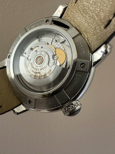 Raymond Weil Parsifal 2844 Automatic Day/Date SS. 38mm MOP Dial. No Reserve!! - Picture 8 of 11