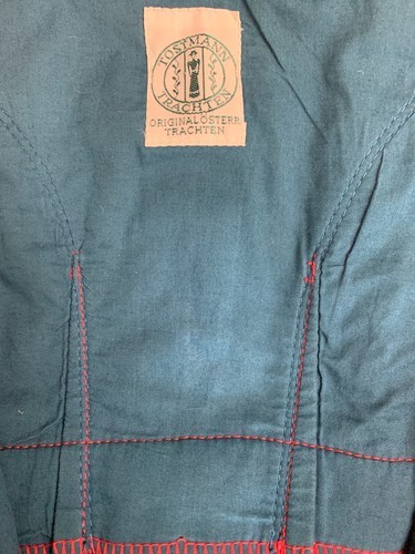 AUSTRIAN FOLK COSTUME -Girl 2-3 Years Tostmann Trachten -  Dress, Blouse, Apron+ - Picture 4 of 8