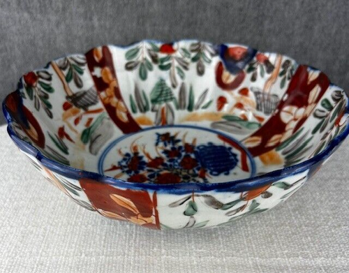 Antike frühe chinesische handbemalte Schale 9,5 x 3,5 cm - Bild 1 von 21