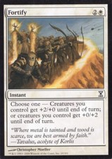 4X FORTIFY WHITE TIME SPIRAL MTG MAGIC MP X4 (yourdeckbuilder)