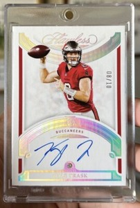 2021 Panini Flawless Rookie Gems Signatures ON CARD AUTO KYLE  Trask Diamond /10