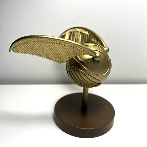 Harry Potter Wizarding World Gold Quidditch Ball Snitch Wings Stand Culturefly