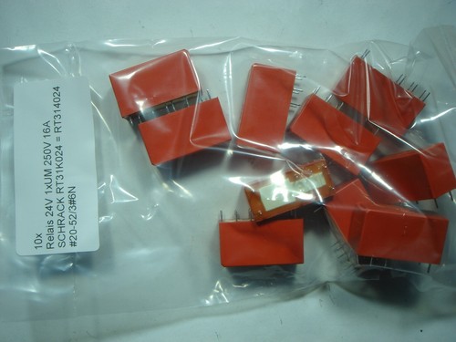 1x Relay 24V 1xUM 250V 16A SCHRACK RT31K024 = RT314024 #20-52/3 - Picture 6 of 6