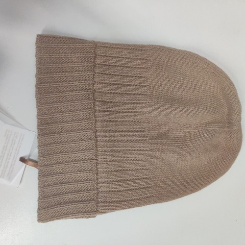 Bianco & Blu Beige Kaschmir Beanie Mischung Wollmütze Neu Beige Strick Winter - Bild 4 von 7