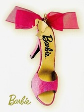 Hallmark Keepsake Ornament Barbie 2009 SHOE Shoe-sational! Pink Shoe with Charm