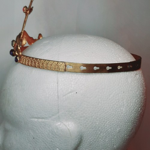 02L8 ANCIENNE COURONNE DIADEME DE PROCESSION NAPOLEON III VIERGE MARIE - Photo 8 sur 10