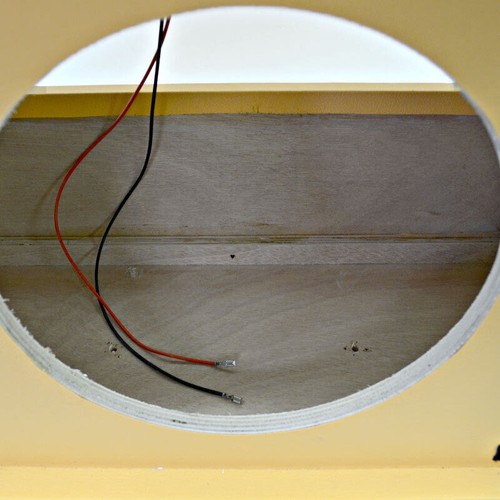 Vintage Empty 12" Guitar Cabinet - Orange Tolex with Black Cloth Grill - Imagen 7 de 7