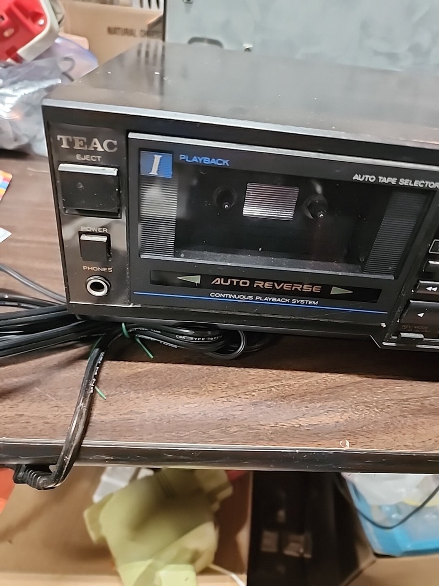 TEAC W-660R ダブルリバースカセットデッキ TEAC W-660R ダブルリバースカセットデッキ - メルカリ