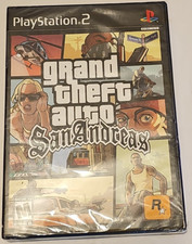 Grand Theft Auto San Andreas PS2 Sealed Trilogy Version Playstation 2