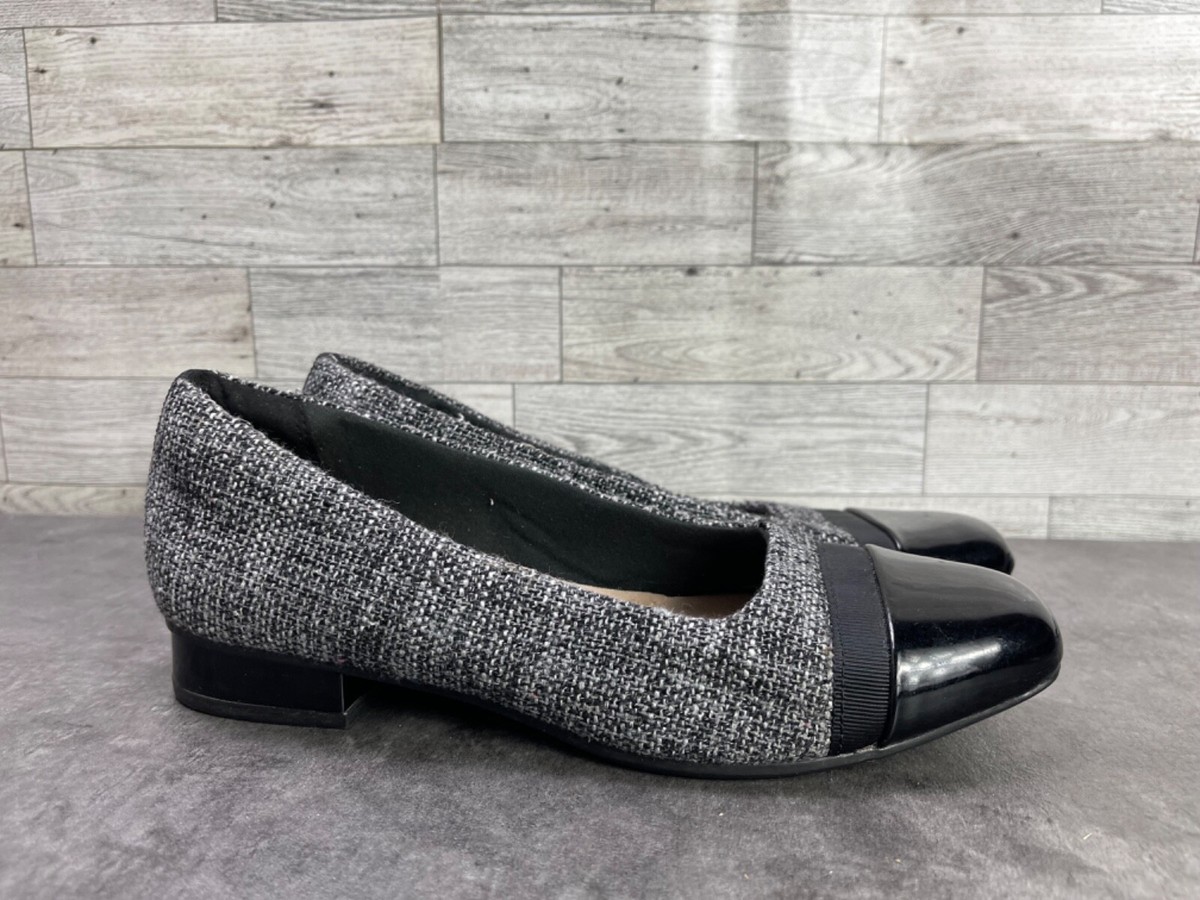 Clarks outlet tweed shoes