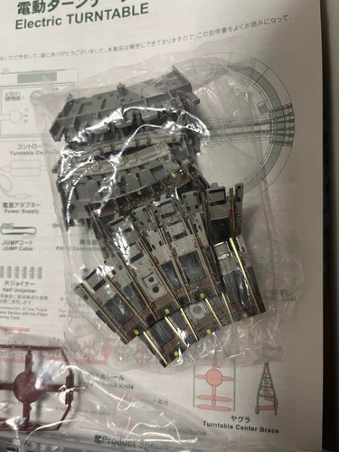 KATO Unitrack Electric Turntable 20-283 Steam locomotive structure N Scale Japan - Picture 5 of 10