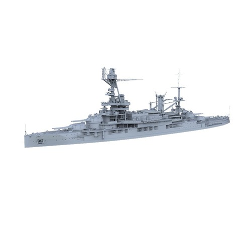 MRY-SFW 1/700 Military Model Kit France Navy Lorraine Battleship - 第 4/4 張圖片