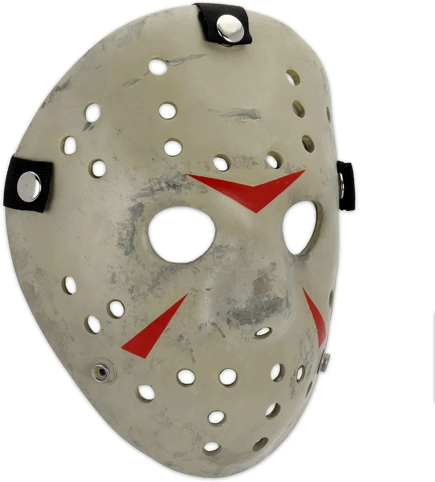 FRIDAY THE 13TH PART 3 JASON VOORHEES 1:1 PROP REPLICA MASCHERA NUOVA - Immagine 3 di 4
