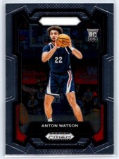 2024 Panini Prizm Draft Picks Anton Wantson Base RC #76 Gonzaga Bulldogs