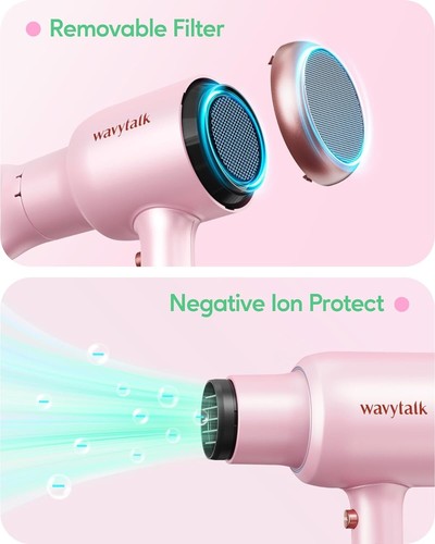 Professional Hair Dryer with Diffuser 1875W Power Dryer, Blow Dryer Ionic Hai... - Picture 6 of 7