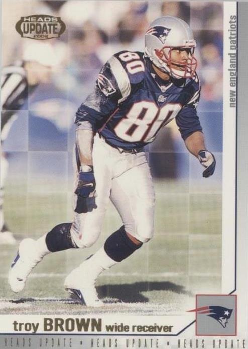2002 Pacific Heads Update Troy Brown #102 - 1 of 2