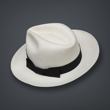 Genuine Panama Hat Montecristi "Cl sico" Fino regular Men Woman Straw Sun UPF 40