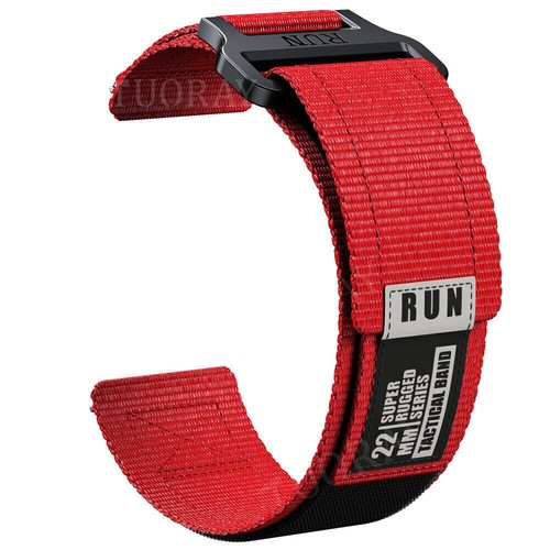 Banda de nailon resistente para Huami Amazfit Bip 5 GTS 4mini 2/2e GTR 3 Pro correa de 42/47 mm - Imagen 64 de 65