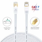 15M Long Flat RJ45 Cat7 Network LAN Ethernet 10Gbps SSTP Gigabit Patch Cable